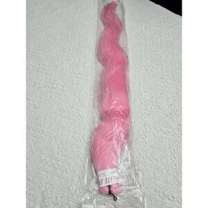 Gozill Braids Pink Synthetic Hair Extension For Braiding 24 Inches Long